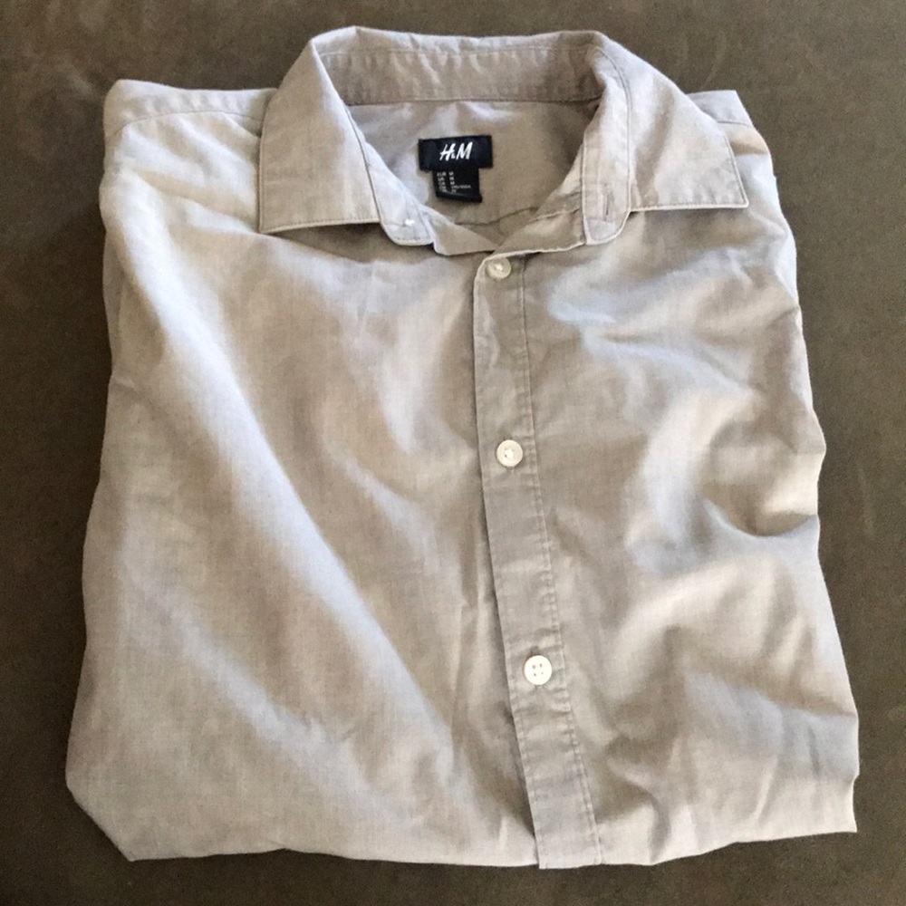 H&M button up long sleeve